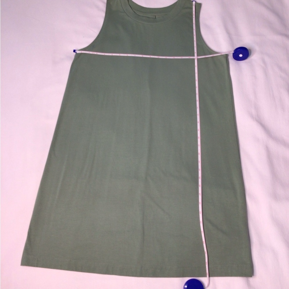 A New Day Mint Green Mini Dress Mock Neck Sleeveless size XL - Picture 6 of 6